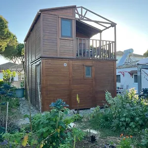 Casa De Madera De Sancti Petri Сasa de vacaciones